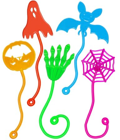 Athem 35 Stück Klatshhand Kinder, Glibberhand Mitgebsel, Bunte Mitbringsel Halloween Give aways Scherzartikel Spielspaß, Geeignet für Den Kindergeburtstag, Halloween