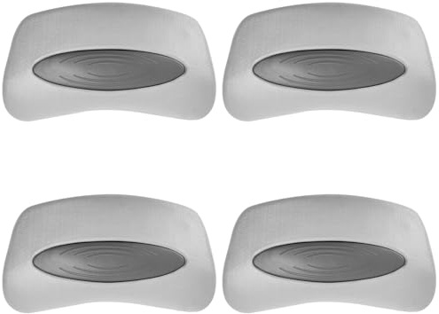 6472-960 Spa Headrest Replacement for Sundance 850 and 880 Series (2001-2008) Spa Pillow Hot Tub Head Rest Pads (4 Pack)