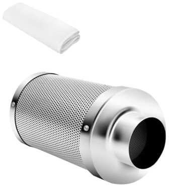 BESPORTBLE Filtro Aria a Carbone Attivo per Tenda Grow 6 Pollici