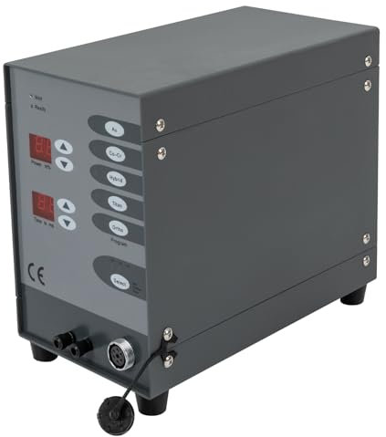 Saldatrice elettrica a punti saldatrice 50a-600a 220V 100W Spot Saldatore per Saldatura Posizioni di Saldatura Angolo Riparazione Vetro Gioielli, Giocattolo di Ferro