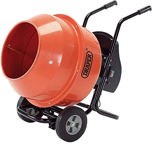 DRAPER CM170 Zement Mixer, 230 V, blau, 160 Liter