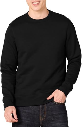 Amazon Essentials Men's Sweatshirt, Black, XX-Large