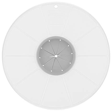 Tala Mixing Bowl Cover, Silicone, Protective Splatter Lid, Cooking Splash Guard, Ideal For Cooking and Baking, Fits 30cm Mixing Bowl, Dishwasher Safe, Kitchen Gadget, Off-white