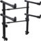 SEWACC 2 Sets Keyboard Stand, Universal Iron Keyboard Stand Metal Brackets 2 Tier Heightening Bracket for Digital Electronic Piano