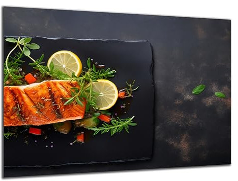 Munera Design - Bild 56x84 - Lachs - Wand-Bilder Küche Ess-Zimmer