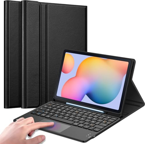 FINTIE Clavier pour Samsung Galaxy Tab S6 Lite 10.4 Pouces, Pavé Tactile