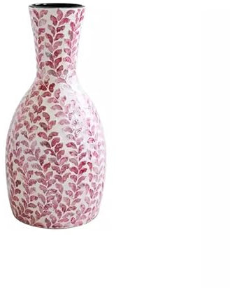 guiling-1986 Vasen Erweiterte rosa Muschel Keramik Vase kreative Desktop große Blumenarrangement Home Wohnzimmer Kunst Dekoration Ornament Deko vase