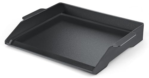 Universal Cast Iron Griddle 17 X 13,Stove Top Griddle for Gas Grills,Fire Pits,And Ovens,Nonstick Coating Teppanyaki Grill Pan for Stove Top With Extra High Sidewalls for Outdoor Cooking