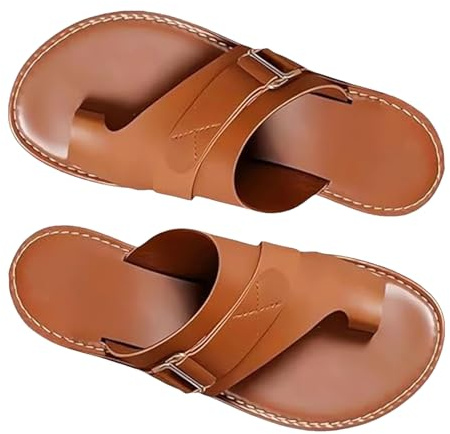 Women's Elegant Orthopedic Sandal, Women's Summer Orthopedic Shoes, Non-Slip Sandals And Slippers With Comfortable Support For Beach Pool Travel Casual And Elegant, Brown R, 39 EU X-Ancho