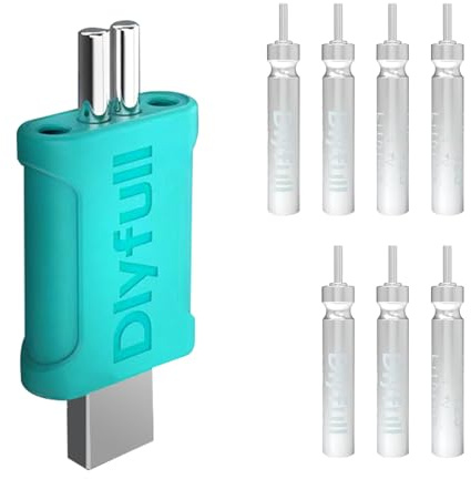 LED-posen fiskebatteri, 9 stycken uppladdningsbara CR425 USB-fiskepositioner, batteri, 3,7 V batteri, LED-poser, fiske för fiskelarmklockor och ställning kompatibel med fisketillbehör, hållbar och