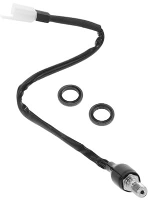 MAGICLULU Interruptor De Tubería De Aceite De Freno Sistema De Frenos De Moto Interruptor De Presión Luz De La Motocicleta Eléctrica Kit De Luces Para Moto De Cross El Plastico Negro