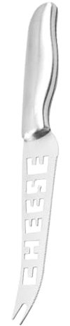 KONTONTY Cuchillo de Inoxidable con Diseño Ergonómico para Cortar Queso y Herramienta de Cocina Portátil para Uso Restaurantes y