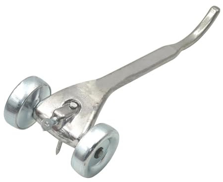 Milageto Rastrello per ruote da skate, pulitore per di mattoni, raschietto per fughe, strumento per la pulizia delle fughe delle piastrelle, pulitore per