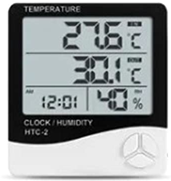 Mingzhe Termómetro Higrómetro Digital Monitor de Humedad y Temperatura del Hogar con Sonda Interior y Exterior