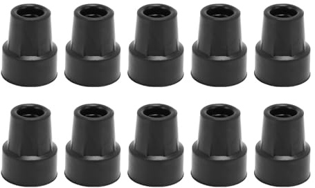 GUOHOQIX Embouts de support de marche, extrémités en caoutchouc antidérapant, support stable pour un usage domestique, léger, portable, matériau de qualité, facile