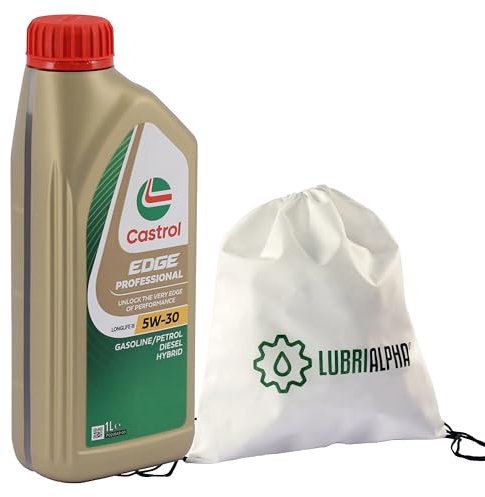 Olio motore 5w30 benzina diesel lubrificante Castrol Edge Professional LongLife III 5w-30 con Portachiavi Cavatappi conf. 1lt