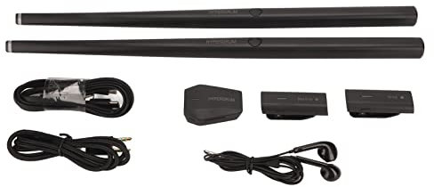 Virtual-Reality-Drum-Set, Tragbares Virtuelles Drum-Set, Unterstützung für MIDI, Elektronische Drum-Set-Teile Drum Sticks * 2, Fußsensor * 2, Drum Console * 1, Digitale