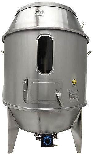 HQHAOTWU LP Gas Chicken Duck Roaster Stainless Steel Roasted Chicken Roasting Machine Roasted Oven for Duck Turkey Goose Mutton Sucking Pig BBQ about 15-18PCS/Batch With Furnace Commercial & Home Use