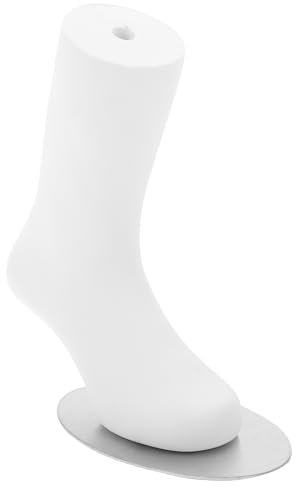 IMIKEYA Schaufensterpuppe Fuß Kinder Fußmodell für Socken Weiß -Dekofuß Fußmodell Display Socken Schaufensterpuppe Hartplastik Füße Schaufensterpuppe für Einzelhandelsgeschäft