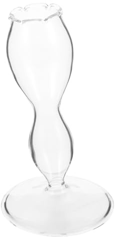 SEWACC Dip Pen Halter Blütenknospenform, Einzigartiger Stifthalter Aus Glas Künstlerischer Stifthalter Für Das Home Office