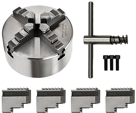 Spannfutter Drechselbank Drechselfutter Teilapparat Mini 4 Backenfutter Set Selbstzentrierendes SpannfutterSet 4-Kiefer-Selbstzentrierender Spannfutter