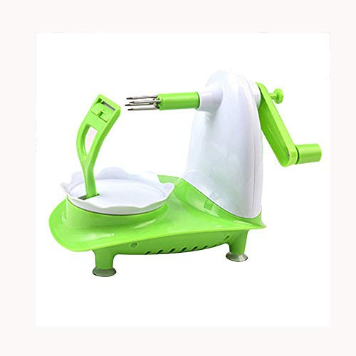 MQPALZKD Peeler Corer de Acero Inoxidable máquina de Cortar Espiral pelador de Patatas Peeler Slicer Corer Duradero Deber Hoja peladoras