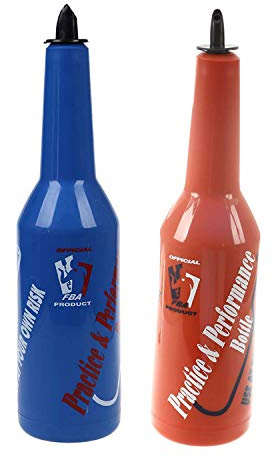 Xnuiasqe Flair - Coctelera para bar o bar, bar, bar, bar, bar, cóctel, 2 unidades, color rojo y