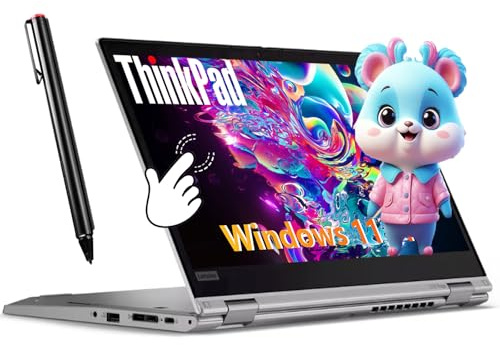 Lenovo ThinkPad L13 Yoga 2 in1 Laptop, 13.3 FHD Touchscreen Display, Core i5-10310U up to 4.4GHz, 16GB DDR4 RAM, 256GB SSD, Stylus Pen, WiFi, Win11 Pro (Renewed)