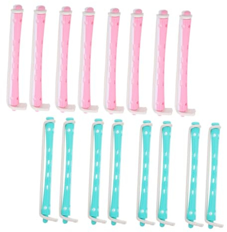 Anneome 24 Stück Teiliges Dauerwellen Langlebigem Pp material Flexible Lockenwickler für Langes und Kurzes Haar Einfach Anzuwendende Haardauerwelle für Langanhaltende Salon locken zu