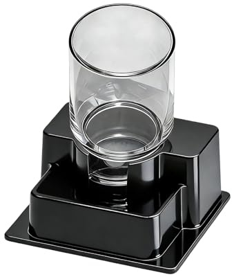 Plato automático para Reptiles, alimentador de Agua de Anfibios, Fuente de Tortuga con Relleno automático, Cuenco de alimentación para Cangrejo ermitaño, Rana, Plato con Estilo Decorativo