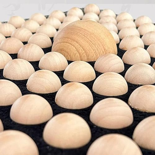 Fotmassagematta Anti-Slip Portabel Tryckpunkts Massageunderlag i Trä | Djupvävnad Fottmassageverktyg Till Vuxna Kvinnor Och Män