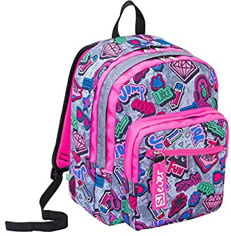 Sj Gang Sj Ever, Zaino Doppio Scomparto Unisex - Bambini, Rosa, Taglia Unica