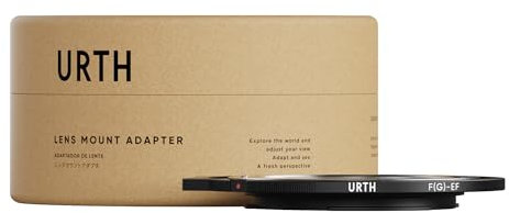 Urth Lens Mount Adapter: Compatible with Canon (EF/EF-S) Camera Body to Nikon F (G-Type) Lens