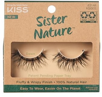 KISS Sister Nature Collection Lashes - Dawn 100% natürliches Haar