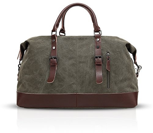 ADITAM Retro-Reisetasche, große Tragetasche, Weekender-Tasche für Damen und Herren, tragbar, Umhängetasche, strapazierfähige Handtasche, Umhängetasche, Satchel-Taschen für die Arbeit, Fitnessstudio,