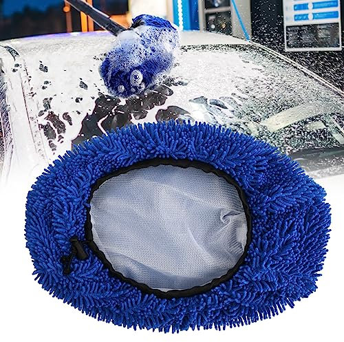 Laughhe Copri Spazzola Autolavaggio Copri Spazzola di Pulizia in Microfibra per Lavaggio Auto Coprispazzola per Lavaggio Auto/Autolavaggio Spugna Accessori Auto Cura Dell'Auto Delicata