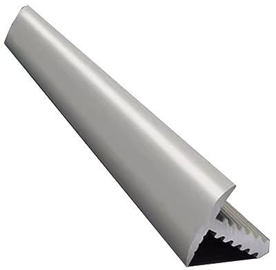 Transition Strip T Molding Transition Caulk Strip Metal, Wood/Tile/Vinyl Floor Seam Binder Cover Bar, Floor Joint Molding Trim for Bedroom, Office, Set of 3 (Color : Dark Gray, Size : 15mm (5/8)