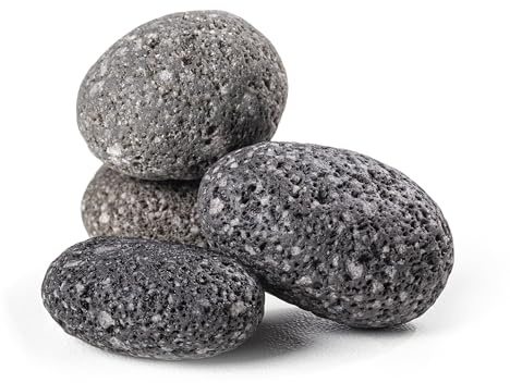 ARKA Lavasteine 20-30 mm 10 kg - Dekosteine Beete Garten Aquarium Terrarium | natürliche Lava Pebbles, schwarz, wasserneutral, porös, vielseitig, für Beete, Pflanzen, Aquascaping, Aquarium, Terrarium