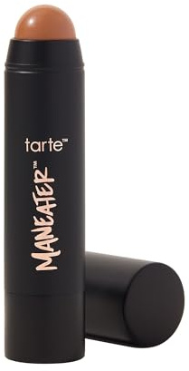 tarte maneater silk stick bronzer – Buildable Lightweight Cream Bronzer, Natural Matte Finish, Vegan & Cruelty-Free, full size, sundown