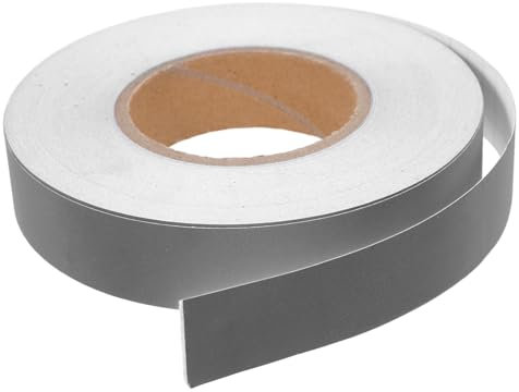 ULTECHNOVO Tela De Seguridad Reflectante Cinta De Costura Adhesiva Para Ropa y Decoración