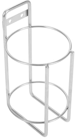 HOODANCOS Portabicchieri in Acciaio Resistente 75 CM Supporto a Parete per Ufficio e Officina Portabottiglie Stabile e Salvaspazio per Postazioni di Lavoro Dipendenti Organizer