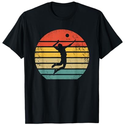 Retro Beach Volleyball - Vintage Volleyballer T-Shirt