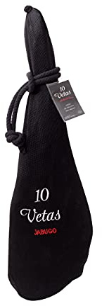 10 Vetas - Jamón Bellota 100% Ibérico, tramo de 8 a 9 kg de peso aproximado 8500 g