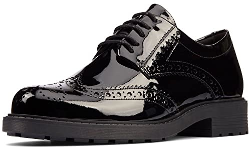 Clarks Orinoco2 Limit Womens Black Pat, 5