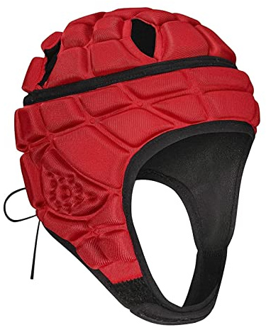 YJZQ Casco da Guardiano Bambino Casco Sport Guscio 360° Protezione Testa Cappello per Guardiano Rugby Cappello Allenamento Calcio Ball Berretto leggero per Ciclismo