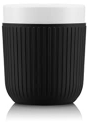 Bodum DOURO Einwandige Porzellantasse mit Silikonhülle, 0,2 l
