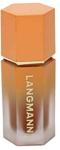 Sonew Liquid Bronzer, Blendable Long Lasting Hydratant Makeup Liquid Bronzer avec Coussin Applicateur, Illuminateur Liquide Surligneur Corps