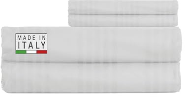 DREAMIN*101 - Completo Letto Matrimoniale Cotone Traspirante, Set Coprimaterasso Matrimoniale 170x200 + Federe Cuscini Letto Matrimoniale Cotone 50x80, Lenzuolo con Angoli Matrimoniale + Copricuscini