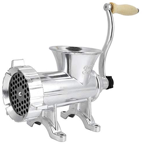 NDNCZDHC Tritacarne Manuale in Lega di Alluminio a Manovella Tritacarne in Ghisa Resistente per Salsicce per Manzo Maiale Peperoncino