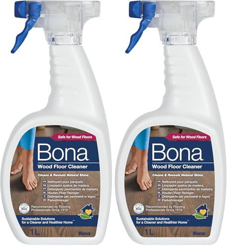 Bona WM740113012 Parkettreiniger Sprühreiniger 1 L (Packung mit 2)